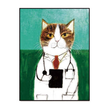 Load image into Gallery viewer, Fresh Style Cat Wall Art Canvas