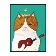 Load image into Gallery viewer, Fresh Style Cat Wall Art Canvas