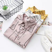 Load image into Gallery viewer, Sweet Cat Blouses Jeans Sets