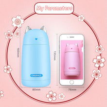 Load image into Gallery viewer, Cat Ear Vacuum Flask