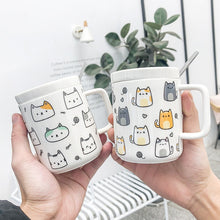 Load image into Gallery viewer, Novelty Style Cat Ceramic Mug