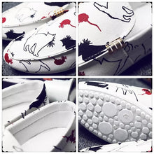 Load image into Gallery viewer, Light Slip On Cat Peas Shoe