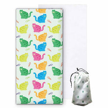 Load image into Gallery viewer, Cartoon Cat Microfiber Towel