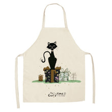 Load image into Gallery viewer, Cute Cat Pattern Kitchen Apron