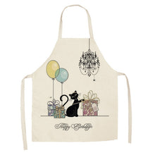Load image into Gallery viewer, Cute Cat Pattern Kitchen Apron