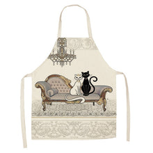 Load image into Gallery viewer, Cute Cat Pattern Kitchen Apron