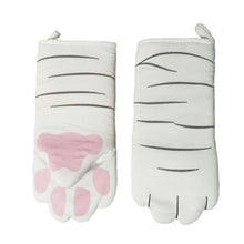 Load image into Gallery viewer, Cartoon Cat Paws Microwave Glove
