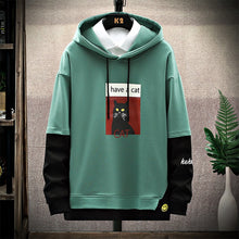 Load image into Gallery viewer, Unisex Black cat Hoodies