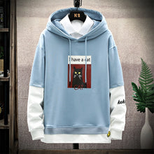 Load image into Gallery viewer, Unisex Black cat Hoodies