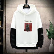 Load image into Gallery viewer, Unisex Black cat Hoodies