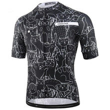 Load image into Gallery viewer, Cartoon Cat Cycling Jersey