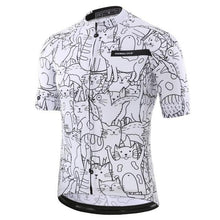 Load image into Gallery viewer, Cartoon Cat Cycling Jersey