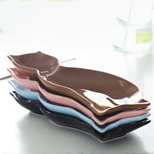 Load image into Gallery viewer, Cat Shape Ceramic Snack Plate