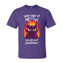 Load image into Gallery viewer, Meow T-Shirts Short Sleeve