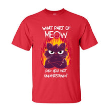 Load image into Gallery viewer, Meow T-Shirts Short Sleeve