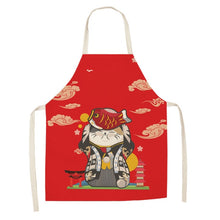 Load image into Gallery viewer, Lucky Cat Baking Apron Kitchen
