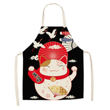 Load image into Gallery viewer, Lucky Cat Baking Apron Kitchen