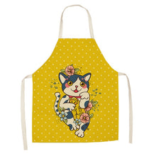 Load image into Gallery viewer, Lucky Cat Baking Apron Kitchen