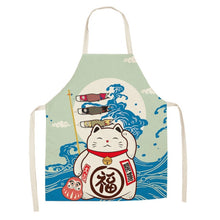 Load image into Gallery viewer, Lucky Cat Baking Apron Kitchen