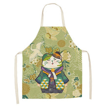 Load image into Gallery viewer, Lucky Cat Baking Apron Kitchen