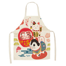 Load image into Gallery viewer, Lucky Cat Baking Apron Kitchen