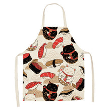 Load image into Gallery viewer, Lucky Cat Baking Apron Kitchen