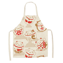 Load image into Gallery viewer, Lucky Cat Baking Apron Kitchen