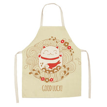 Load image into Gallery viewer, Lucky Cat Baking Apron Kitchen