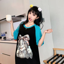 Load image into Gallery viewer, Beauty Cat Loose Night Dress