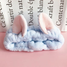 Load image into Gallery viewer, Flannel Cat Ear Headband