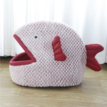 Load image into Gallery viewer, Semi-Enclosed Fish Shaped Pet House