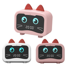 Load image into Gallery viewer, Cat Shape Bluetooth 5.0 Alarm Clock Speaker