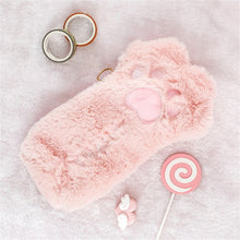 Load image into Gallery viewer, Cat Paw Soft Plush Pencil Bag