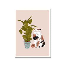 Load image into Gallery viewer, Funny Cat Canvas Wall Art Painting Gift