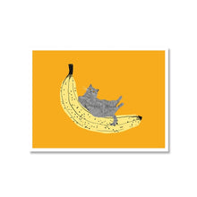 Load image into Gallery viewer, Funny Cat Canvas Wall Art Painting Gift