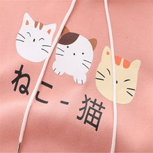 Load image into Gallery viewer, Anime Cat Cute Sweatshirt Hoodie