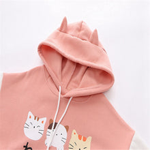 Load image into Gallery viewer, Anime Cat Cute Sweatshirt Hoodie