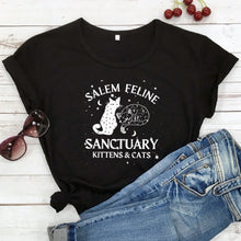 Load image into Gallery viewer, Salem Feline Sanctuary T-Shirt