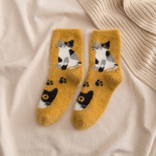 Load image into Gallery viewer, Cute Cat Socks Vintage