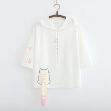 Load image into Gallery viewer, Cute Cat Pullover Hoodie