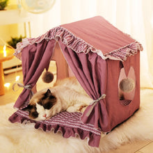 Load image into Gallery viewer, Cat Bed House Tent Kennel