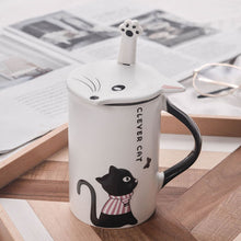 Load image into Gallery viewer, Simple Cat Couple Mug