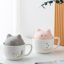 Load image into Gallery viewer, Cat Ceramic Funny Coffee Cup