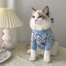 Load image into Gallery viewer, Cat Winter Clothes Sweater