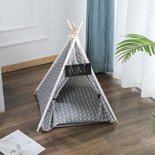 Load image into Gallery viewer, Cat Tent House Bed Portable
