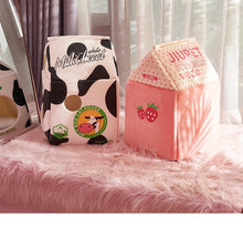 Load image into Gallery viewer, Strawberry Banana Milk Box Cat House