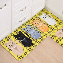 Load image into Gallery viewer, Flannel Floor Mat Doormat Cat