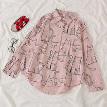 Load image into Gallery viewer, Sweet Cat Blouses Jeans Sets