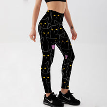 Load image into Gallery viewer, Fitness Cats Slim Leggings