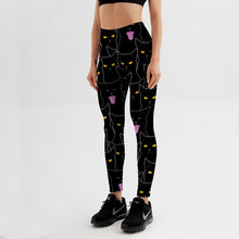 Load image into Gallery viewer, Fitness Cats Slim Leggings